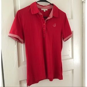 red Ladies Master's shirt / Master's ladies polo M